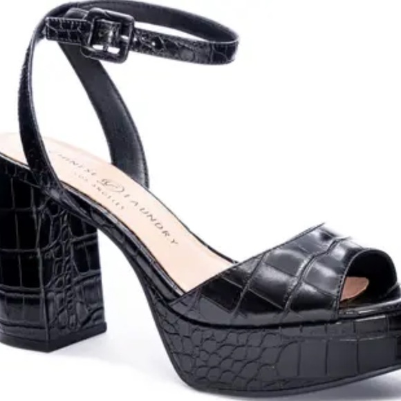 Chinese laundry size 8.5 women’s  Croc-Embossed Women's Heels - Picture 9 of 9